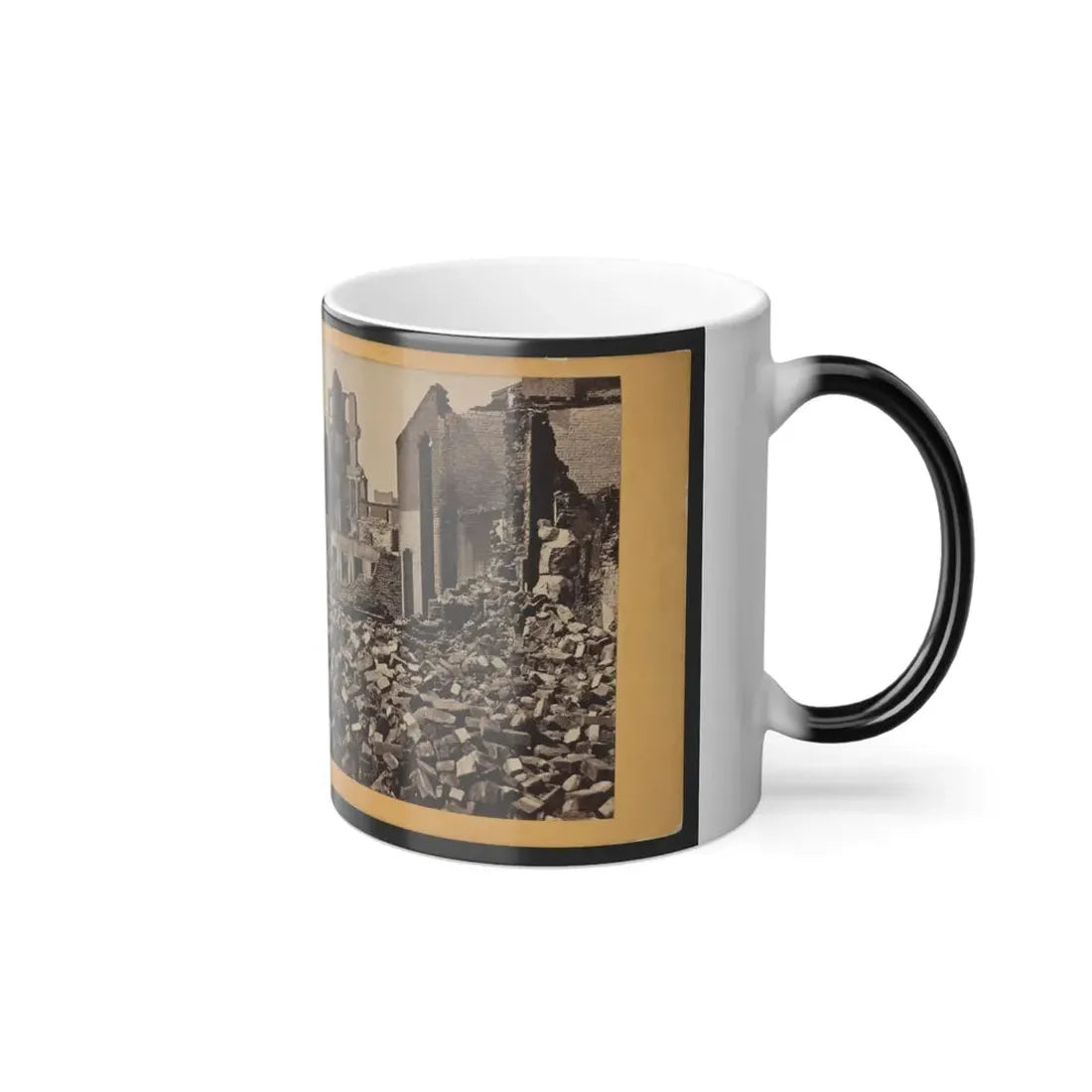 View of Richmond, Va., At the Close of the Rebellion (U.S. Civil War) Color Changing Coffee Mug 11oz - Go Mug Yourself