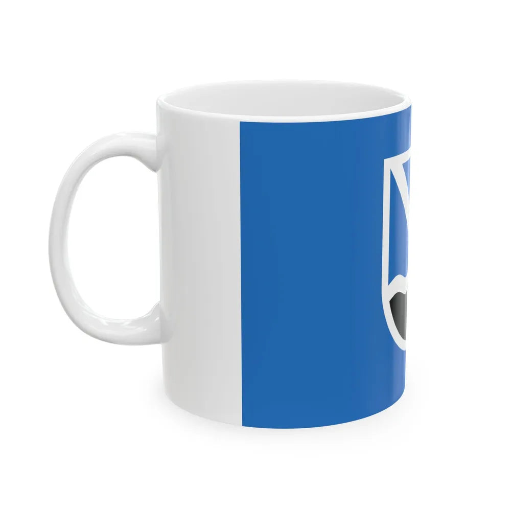 Viimsi valla lipp (Estonia) White Coffee Mug - Go Mug Yourself
