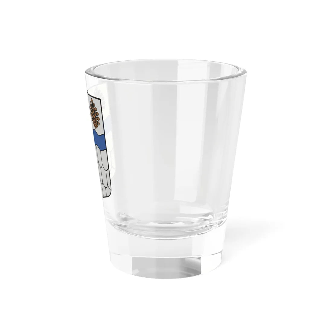 Vijciema pagasta ģerbonis (Latvia) (Coat of Arms) Shot Glass 1.5oz - Go Mug Yourself