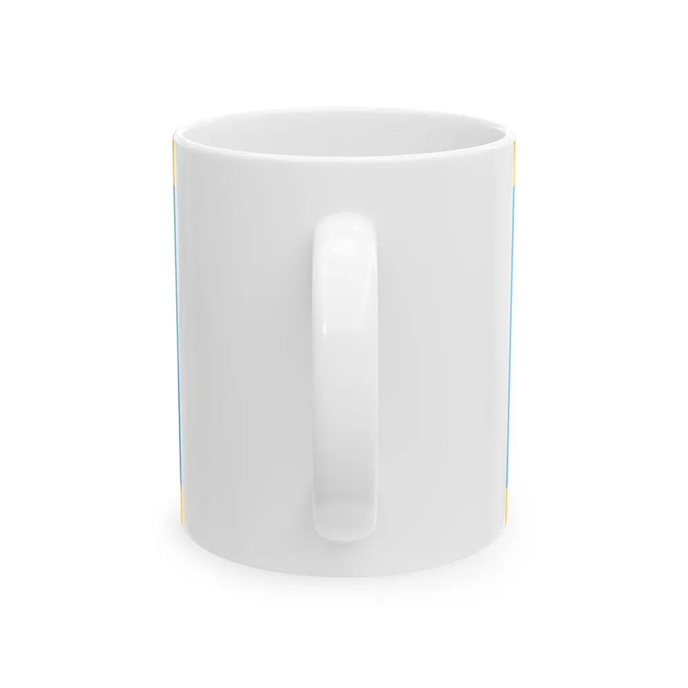 Viljandi valla lipp (Estonia) White Coffee Mug - Go Mug Yourself