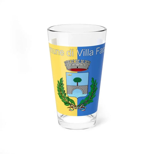 Villa Faraldi-Bandiera (Italy) Pint Glass 16oz 16oz - Go Mug Yourself