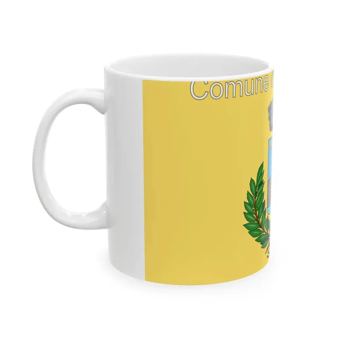 Villa Faraldi-Bandiera (Italy) White Coffee Mug - Go Mug Yourself