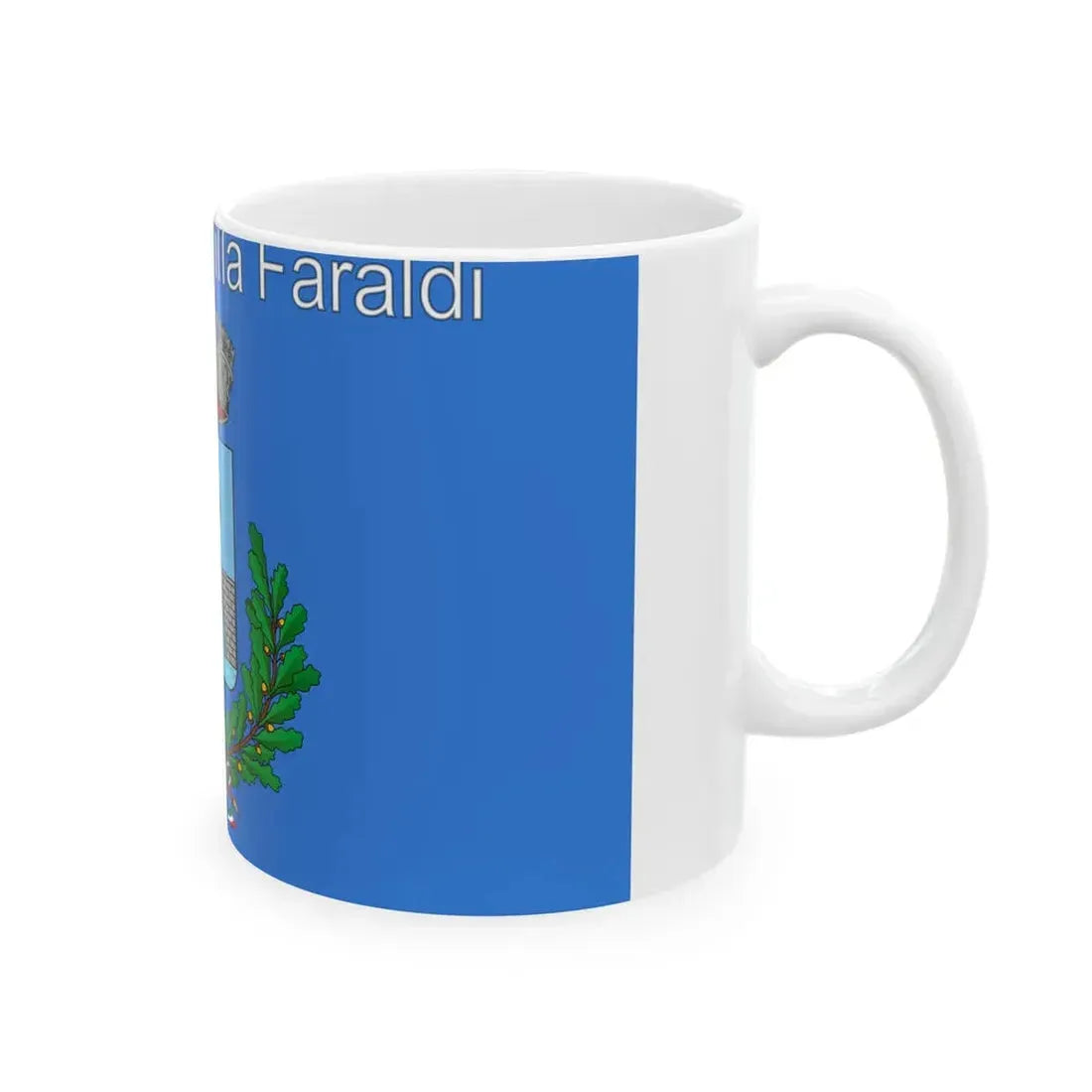 Villa Faraldi-Bandiera (Italy) White Coffee Mug - Go Mug Yourself