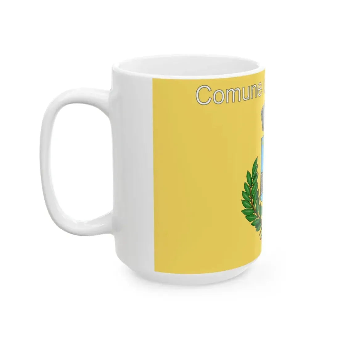 Villa Faraldi-Bandiera (Italy) White Coffee Mug - Go Mug Yourself