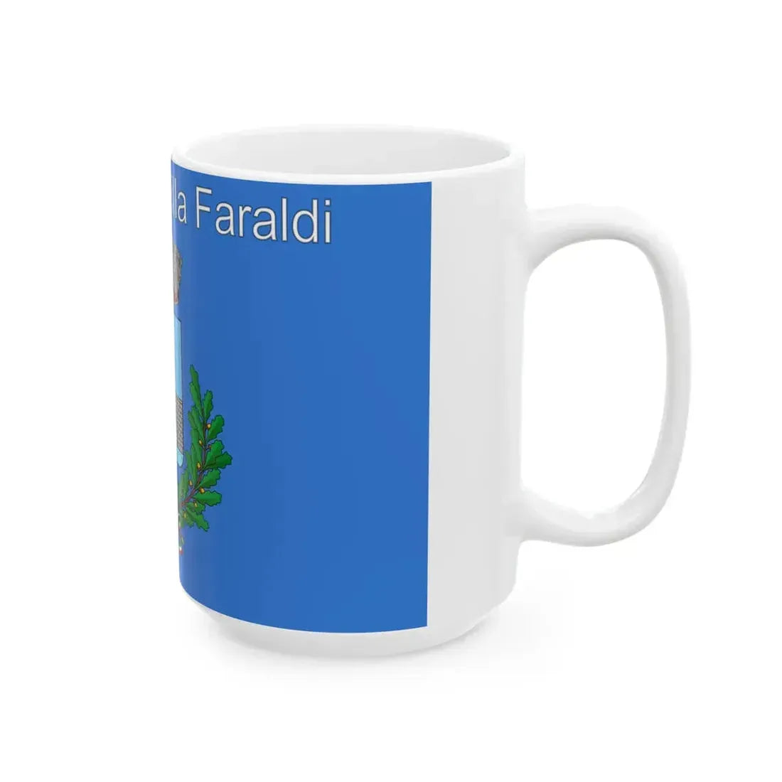 Villa Faraldi-Bandiera (Italy) White Coffee Mug - Go Mug Yourself
