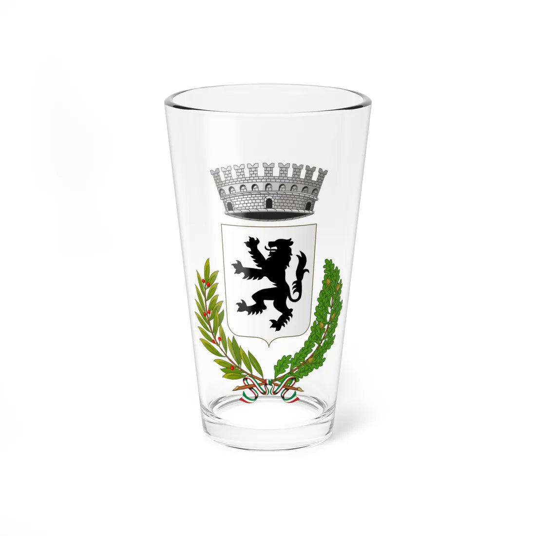 Villaga-Stemma (Italy) (Coat of Arms) Pint Glass 16oz 16oz - Go Mug Yourself