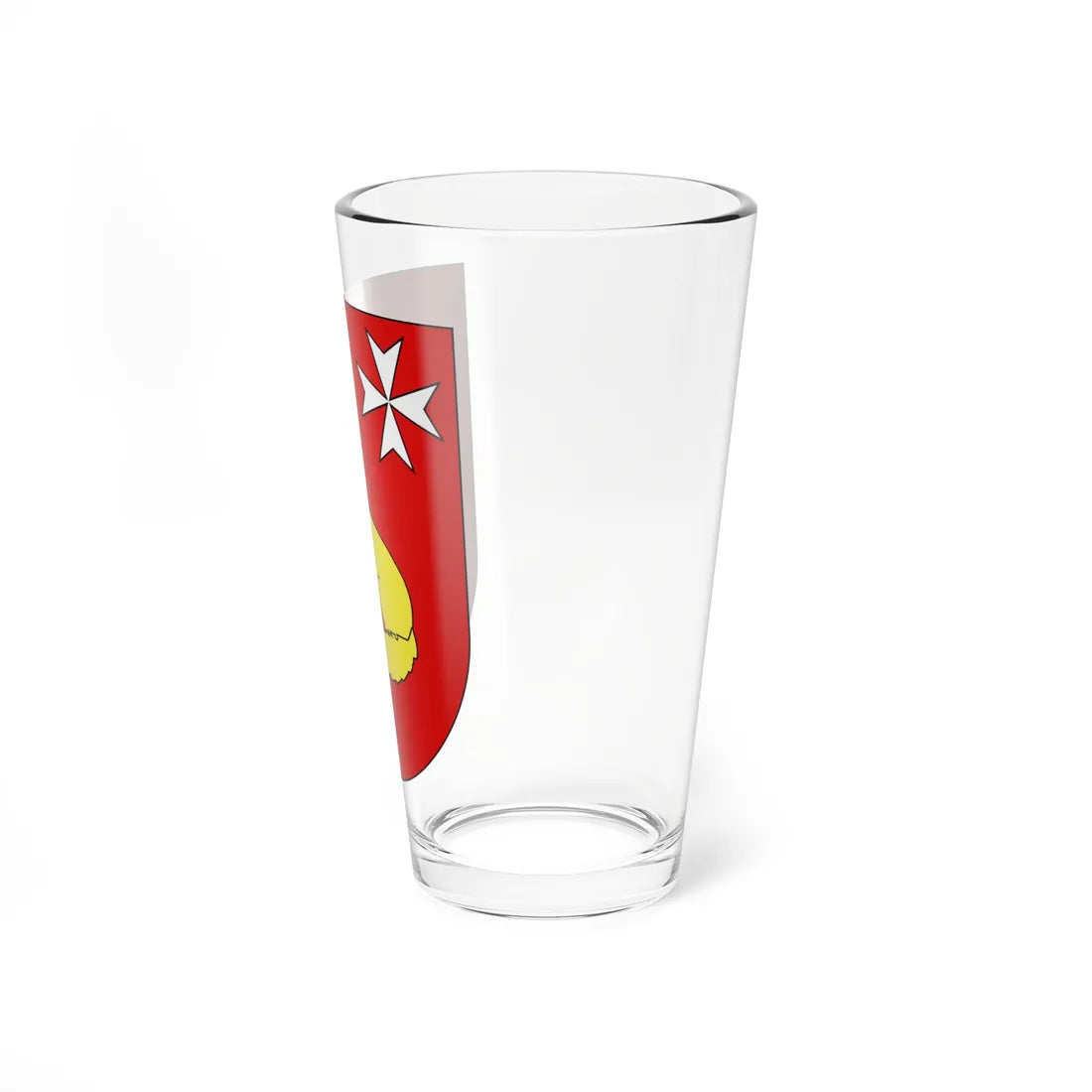 Villarsel-sur-Marly-coat of arms (Switzerland) (Coat of Arms) Pint Glass 16oz - Go Mug Yourself