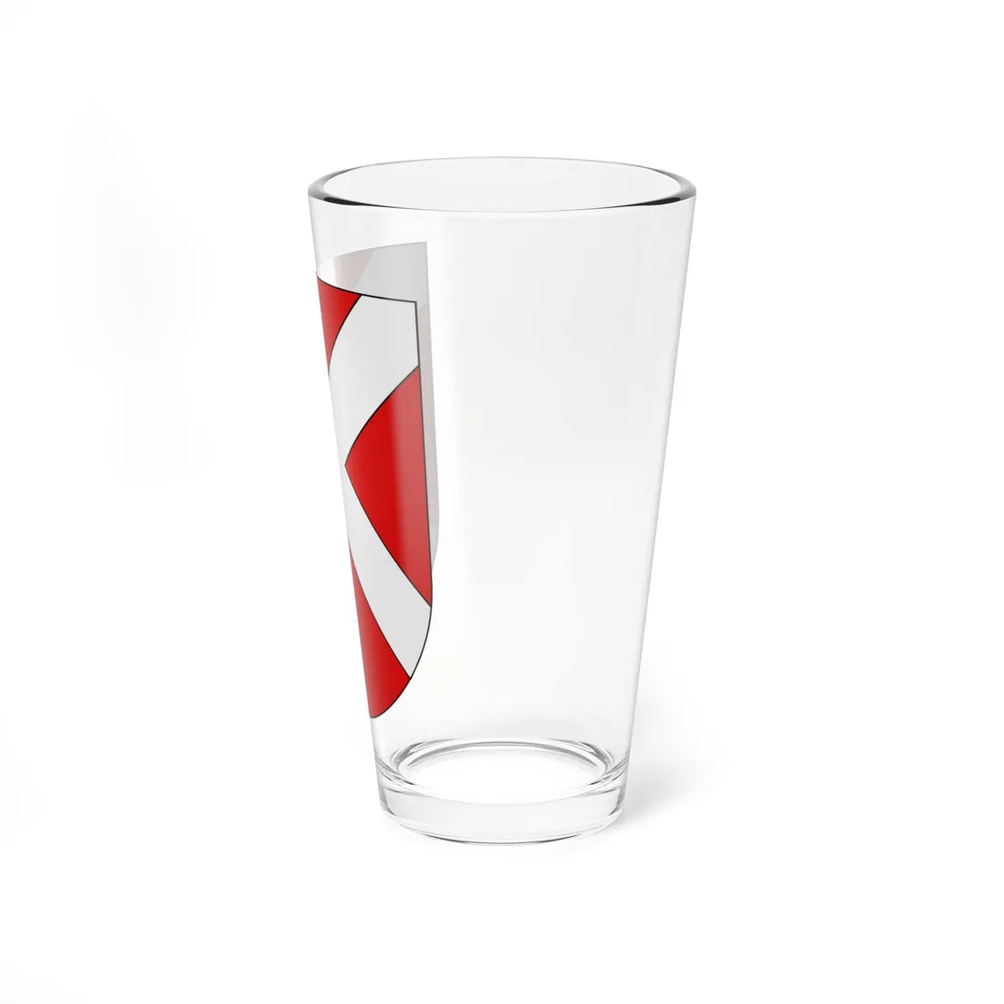 Villaz-Saint-Pierre-coat of arms (Switzerland) (Coat of Arms) Pint Glass 16oz - Go Mug Yourself