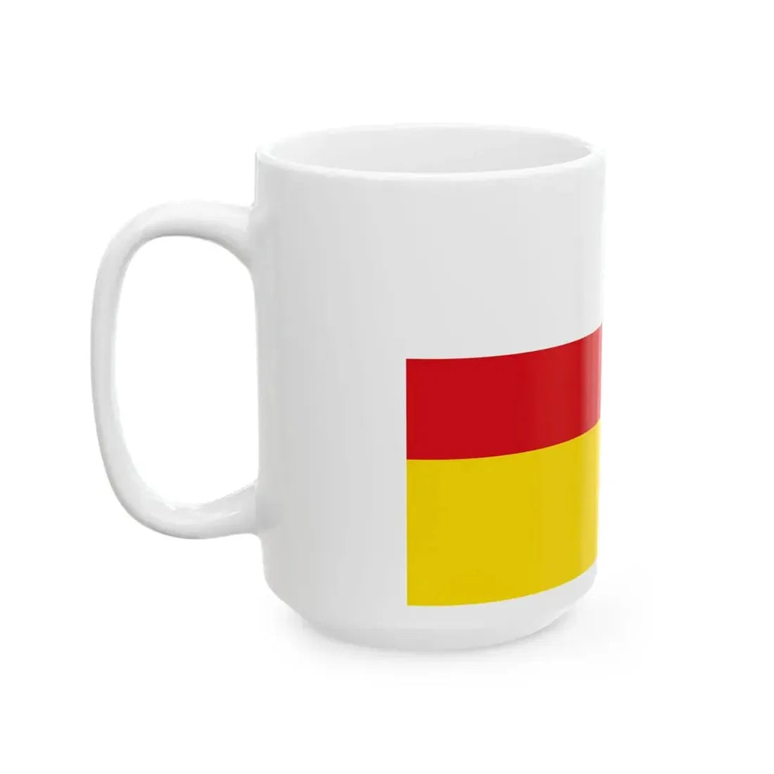 Villers-la-Ville vlag (Belgium) White Coffee Mug - Go Mug Yourself