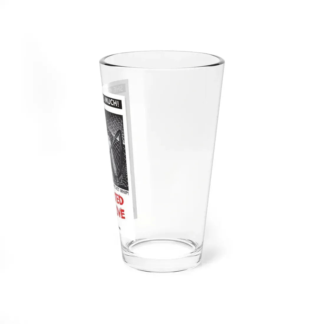 VIOLATED LOVE 1963 Movie Poster - Pint Glass 16oz - Go Mug Yourself