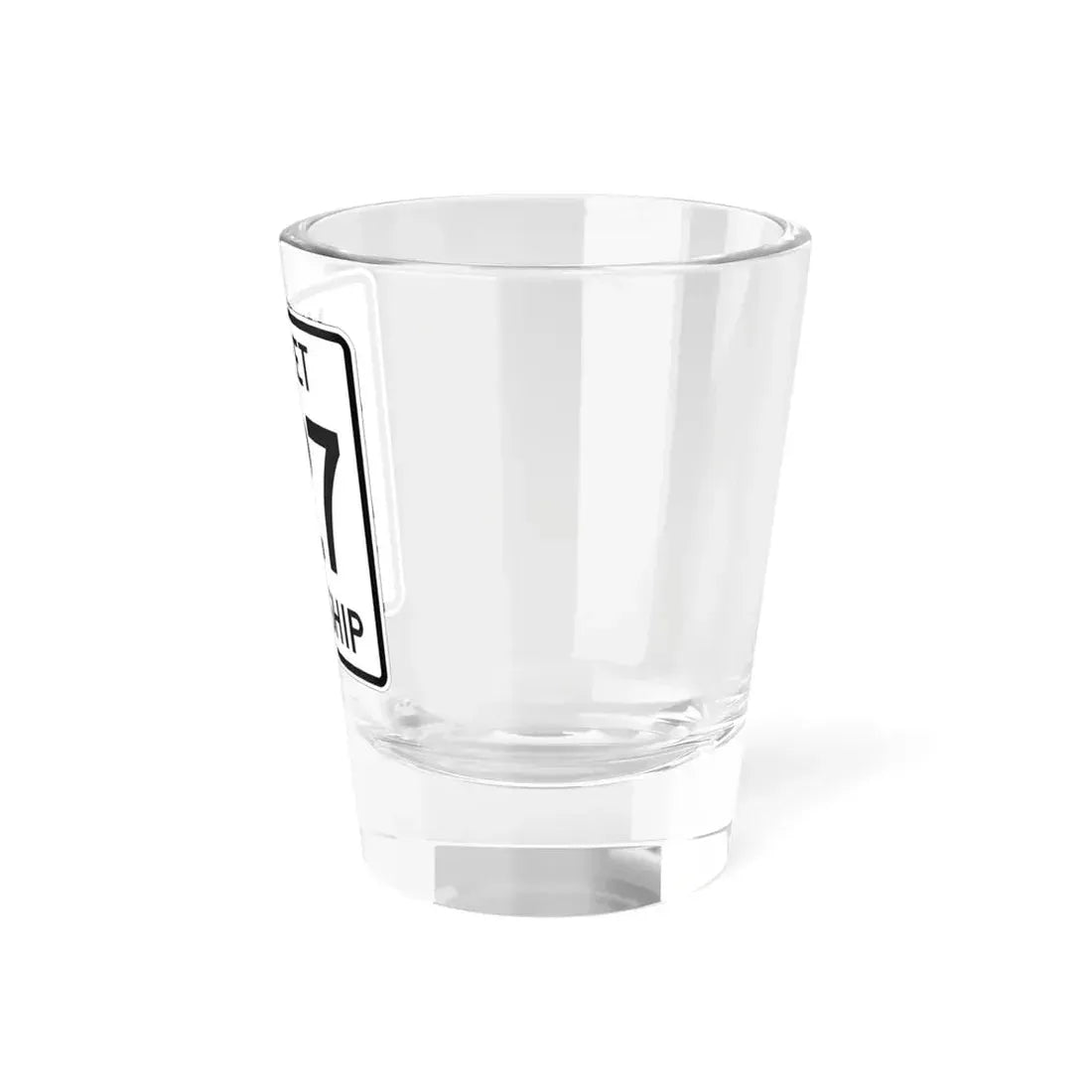 Violet Township Route 227 Fairfield County Ohio (Ohio) (Road Sign) Shot Glass 1.5oz - Go Mug Yourself