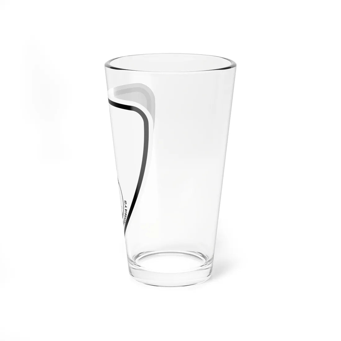 Virginia 1 1924 (Virginia) (Road Sign) Pint Glss 16oz - Go Mug Yourself