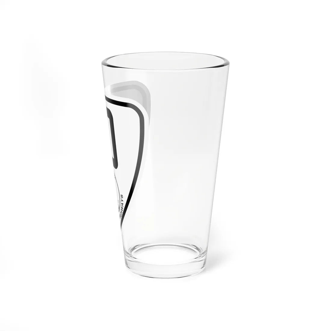 Virginia 10 1924 (Virginia) (Road Sign) Pint Glss 16oz - Go Mug Yourself