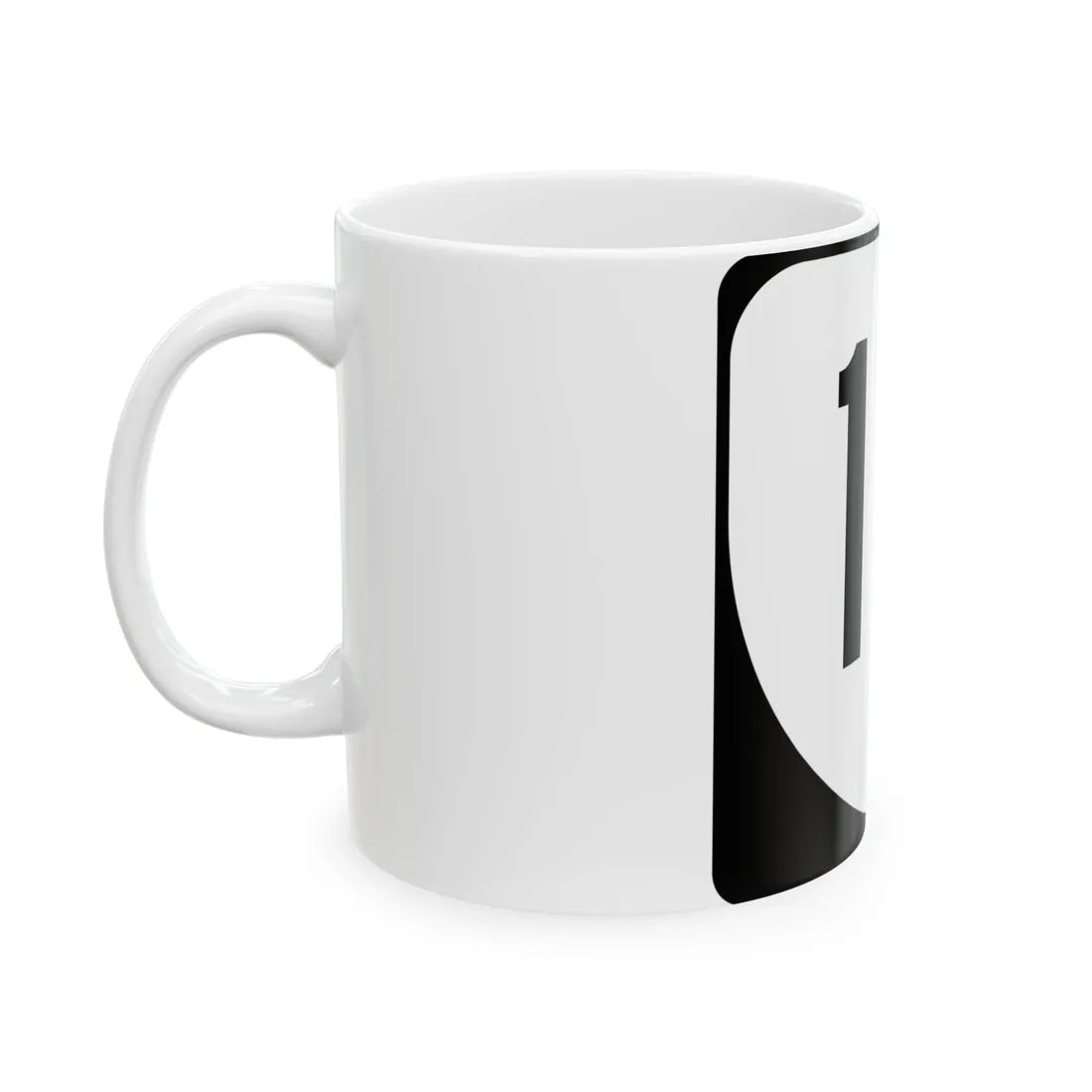 Virginia 10 (Virginia) (Road Sign) White Coffee Mug - Go Mug Yourself