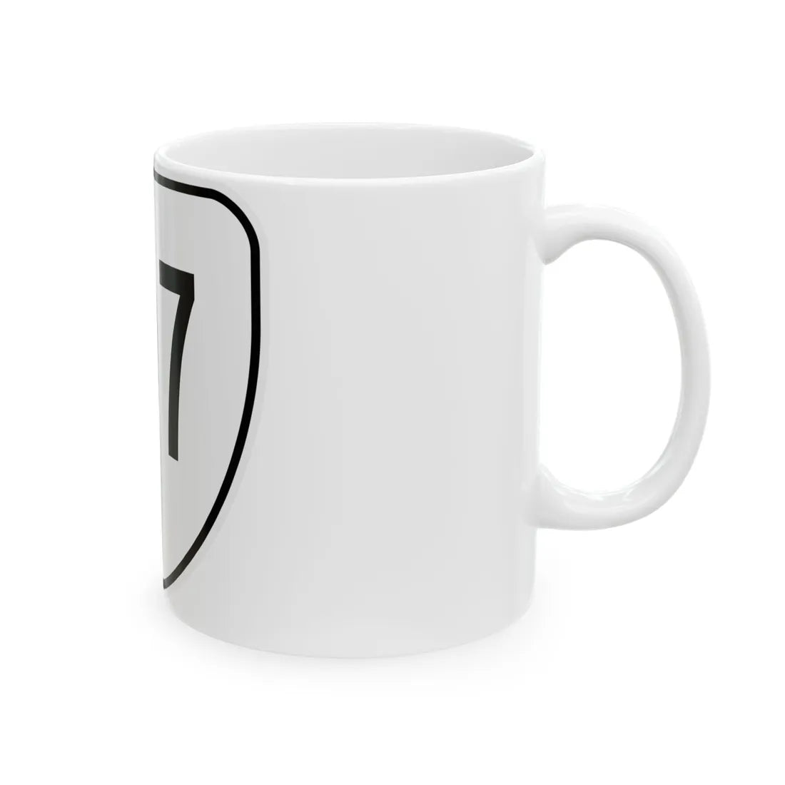 Virginia 107 1956 (Virginia) (Road Sign) White Coffee Mug - Go Mug Yourself