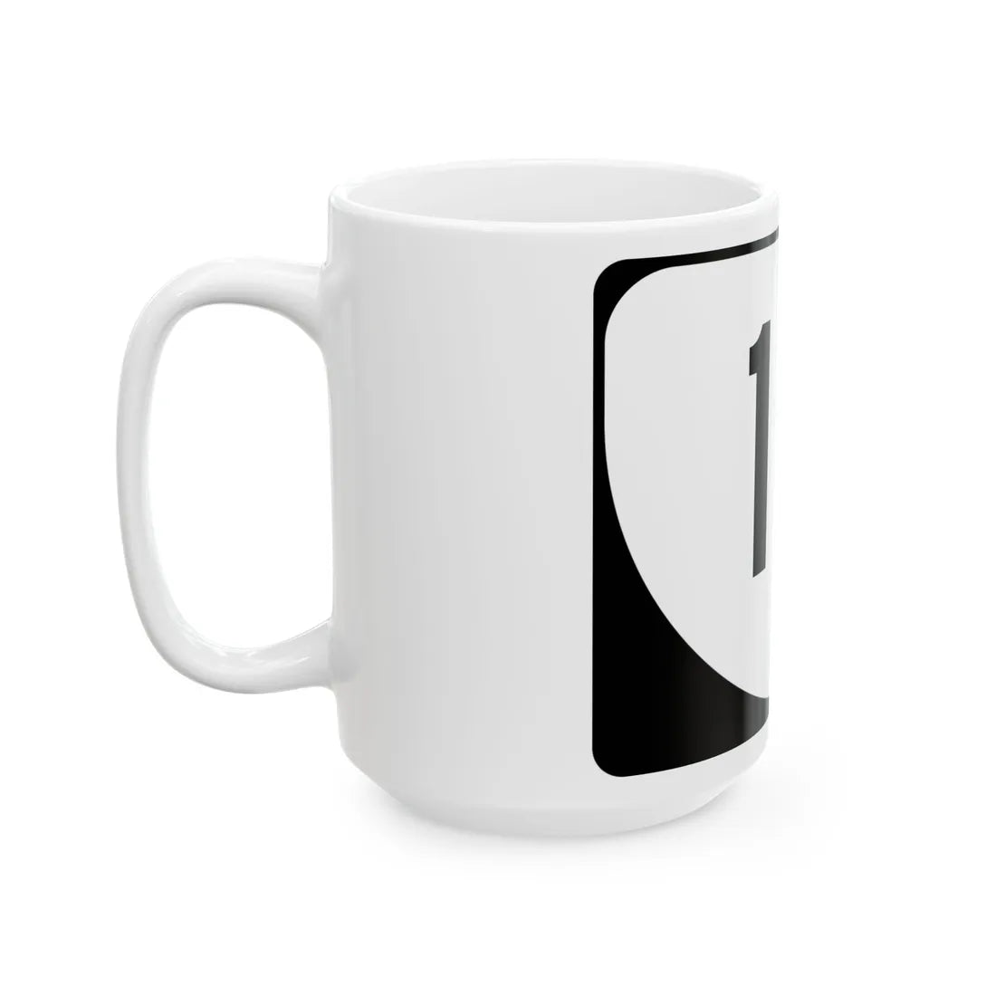 Virginia 111 (Virginia) (Road Sign) White Coffee Mug - Go Mug Yourself