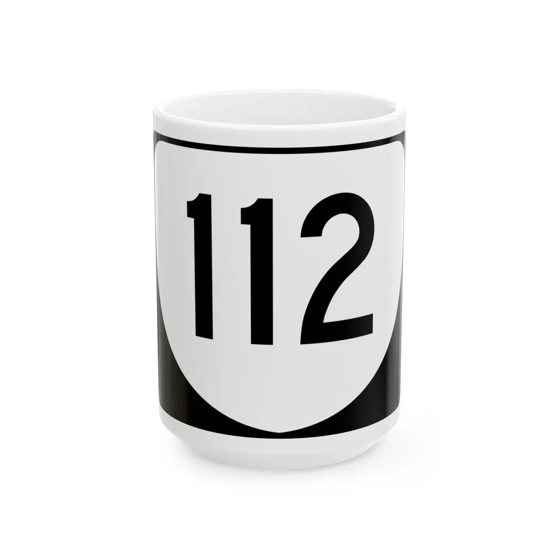 Virginia 112 (Virginia) (Road Sign) White Coffee Mug 15oz - Go Mug Yourself