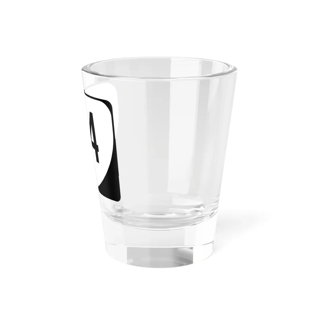 Virginia 114 (Virginia) (Road Sign) Shot Glass 1.5oz - Go Mug Yourself