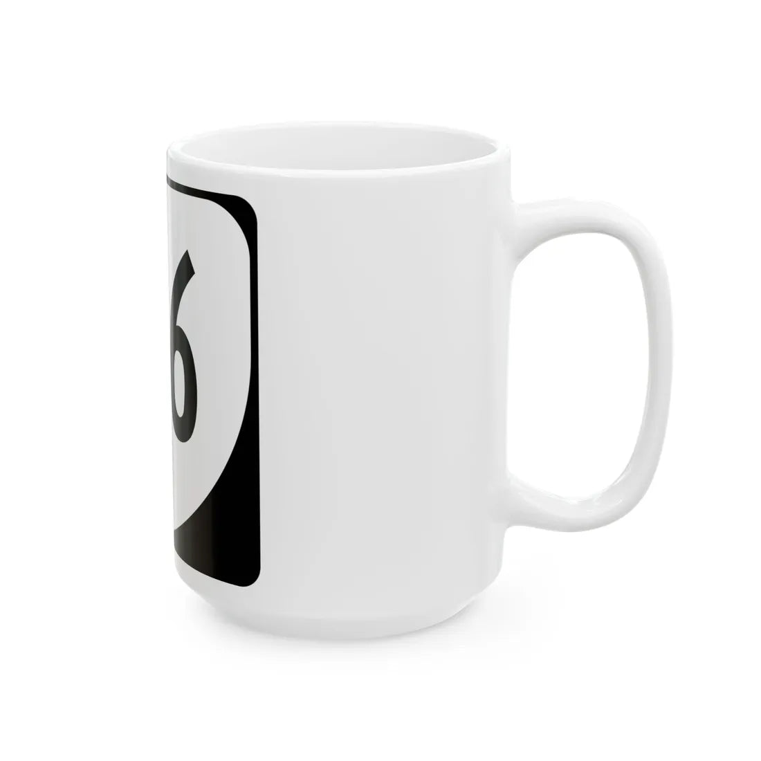 Virginia 116 1980 (Virginia) (Road Sign) White Coffee Mug - Go Mug Yourself