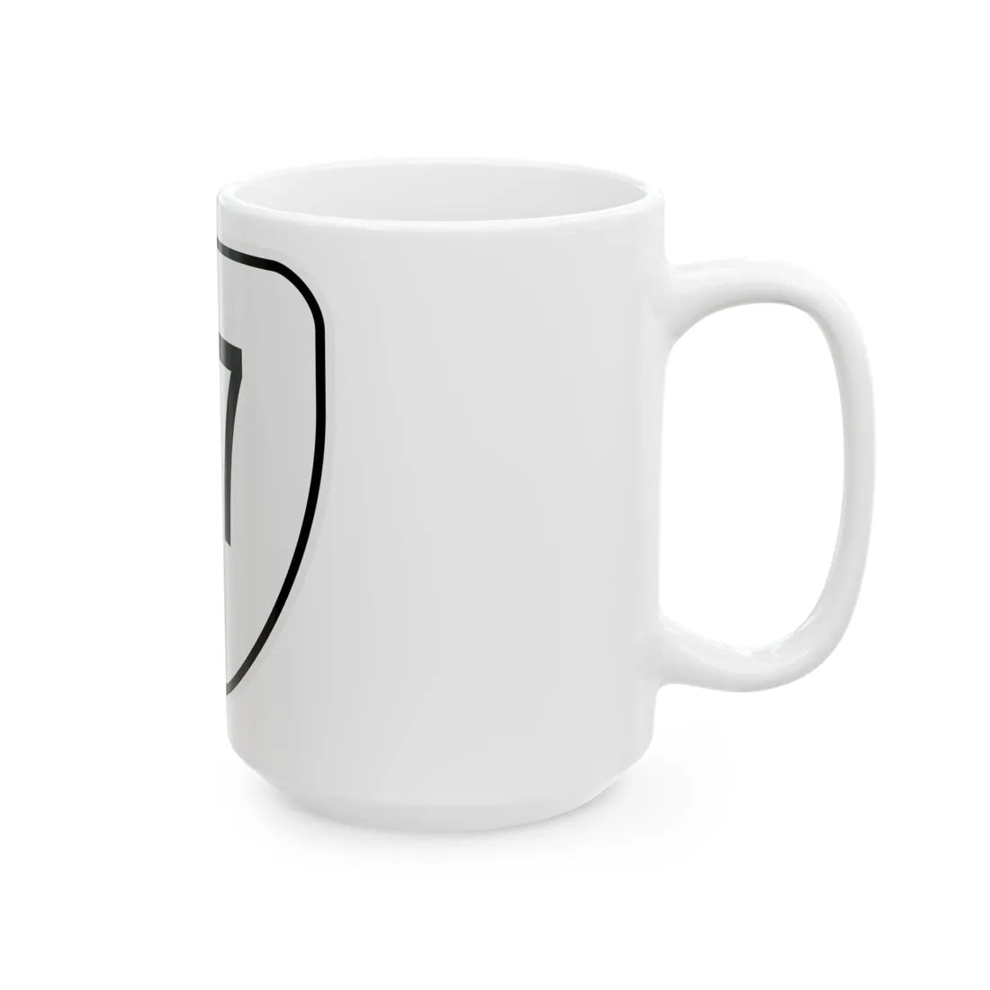 Virginia 117 1956 (Virginia) (Road Sign) White Coffee Mug - Go Mug Yourself