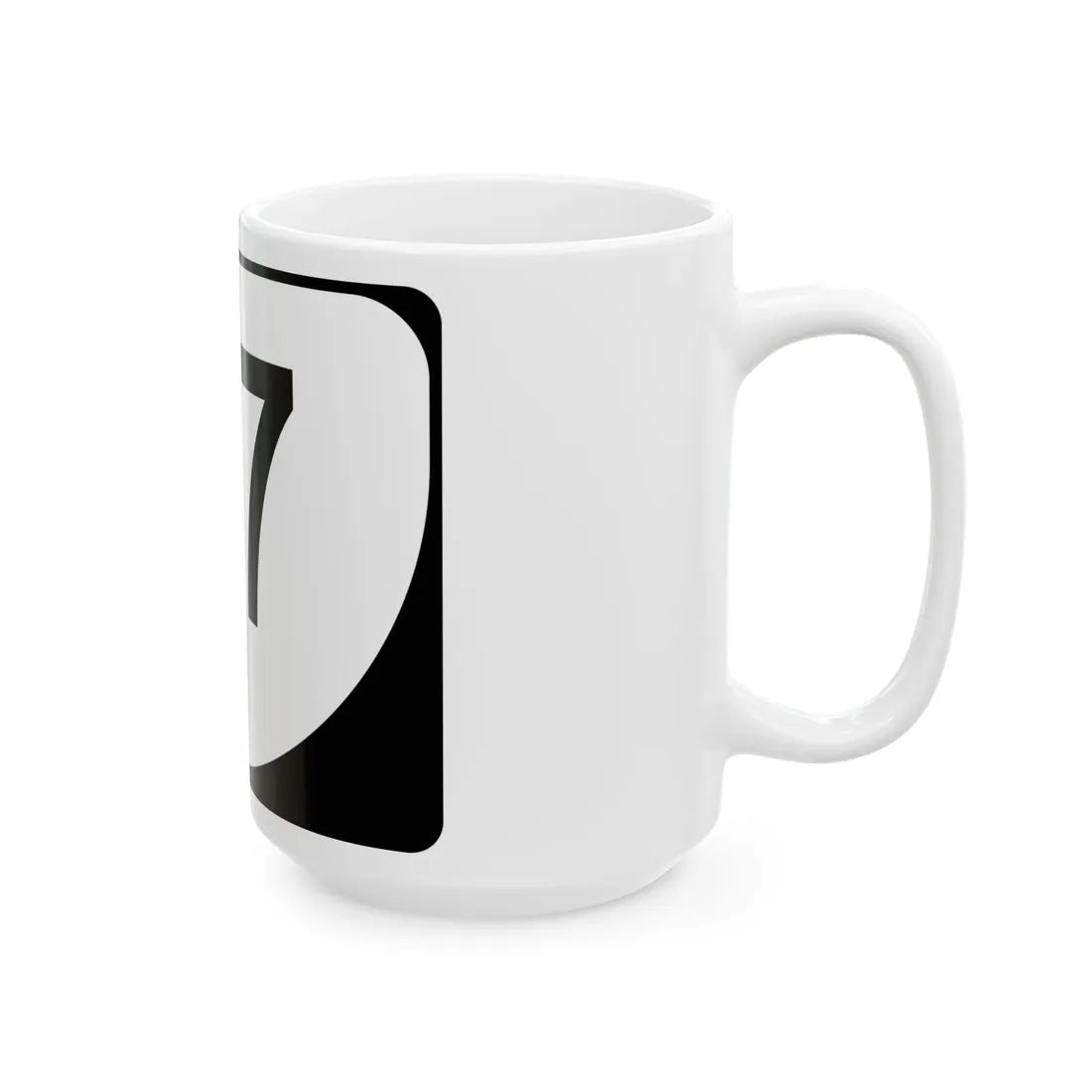 Virginia 117 (Virginia) (Road Sign) White Coffee Mug - Go Mug Yourself