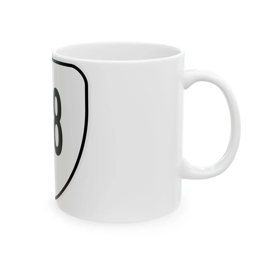 Virginia 118 1956 (Virginia) (Road Sign) White Coffee Mug - Go Mug Yourself