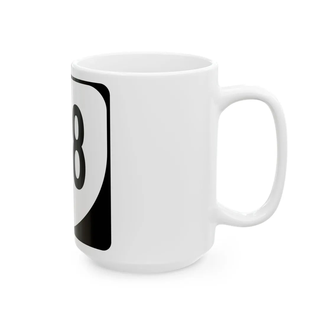 Virginia 118 1980 (Virginia) (Road Sign) White Coffee Mug - Go Mug Yourself