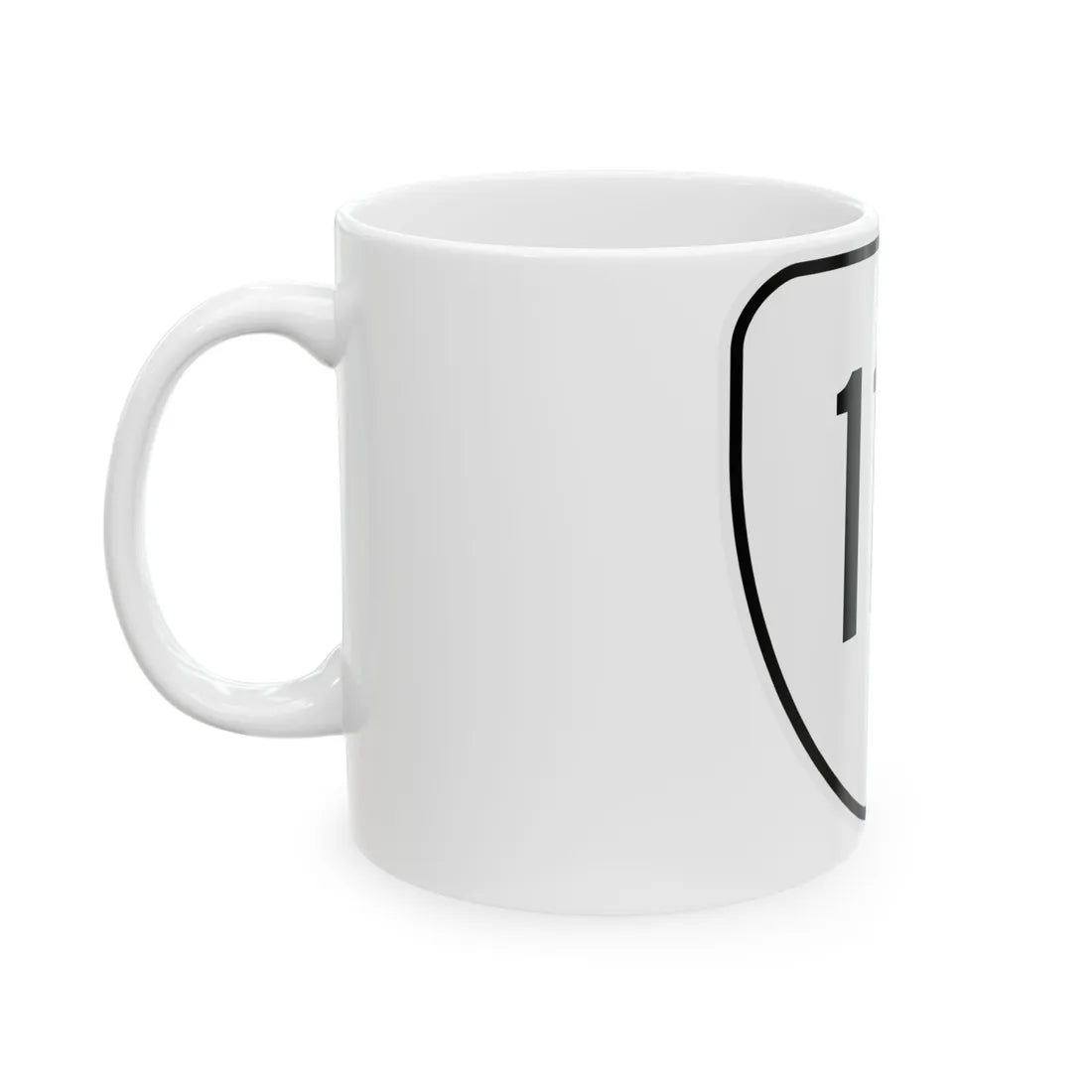 Virginia 119 1956 (Virginia) (Road Sign) White Coffee Mug - Go Mug Yourself
