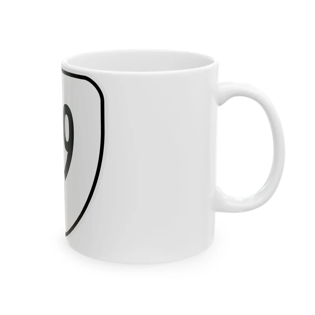 Virginia 119 1956 (Virginia) (Road Sign) White Coffee Mug - Go Mug Yourself