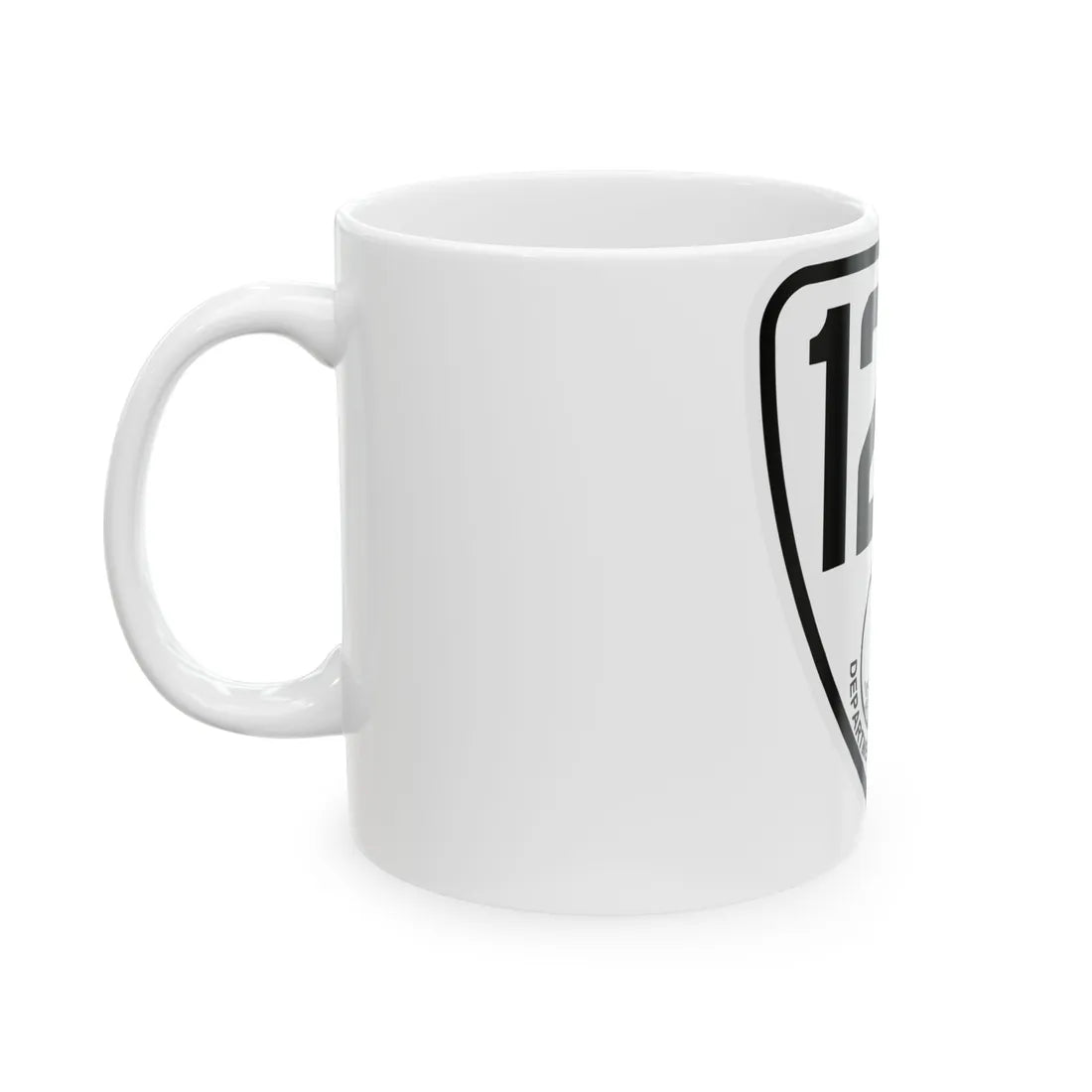 Virginia 120 1924 (Virginia) (Road Sign) White Coffee Mug - Go Mug Yourself