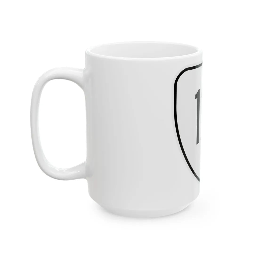 Virginia 121 1956 (Virginia) (Road Sign) White Coffee Mug - Go Mug Yourself