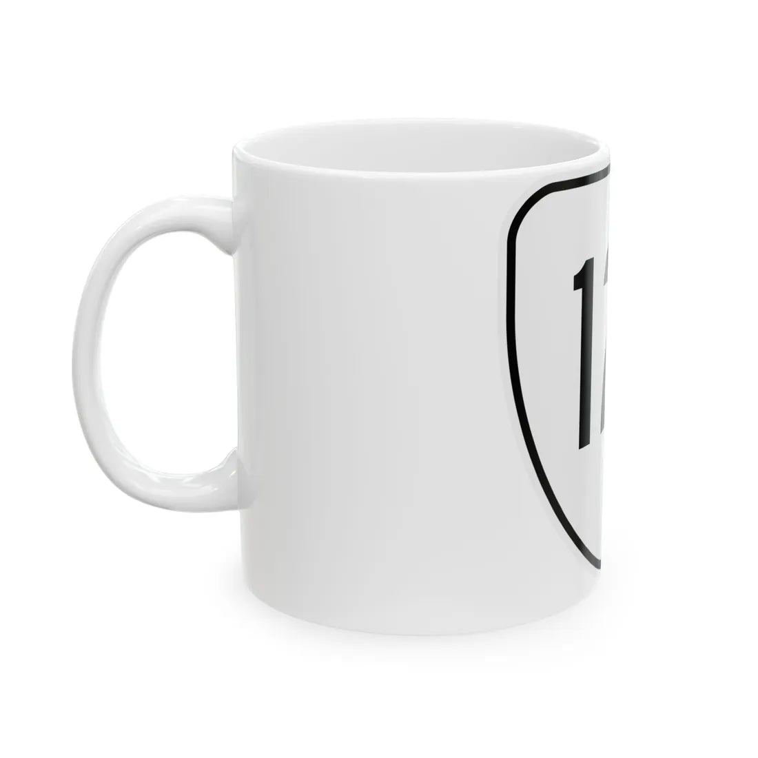 Virginia 122 1956 (Virginia) (Road Sign) White Coffee Mug - Go Mug Yourself