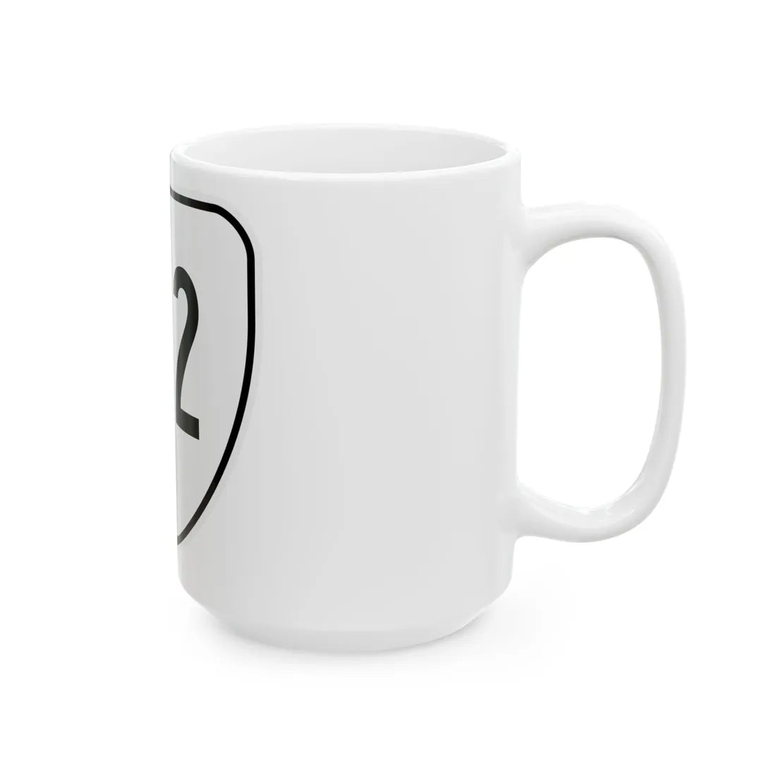 Virginia 122 1956 (Virginia) (Road Sign) White Coffee Mug - Go Mug Yourself