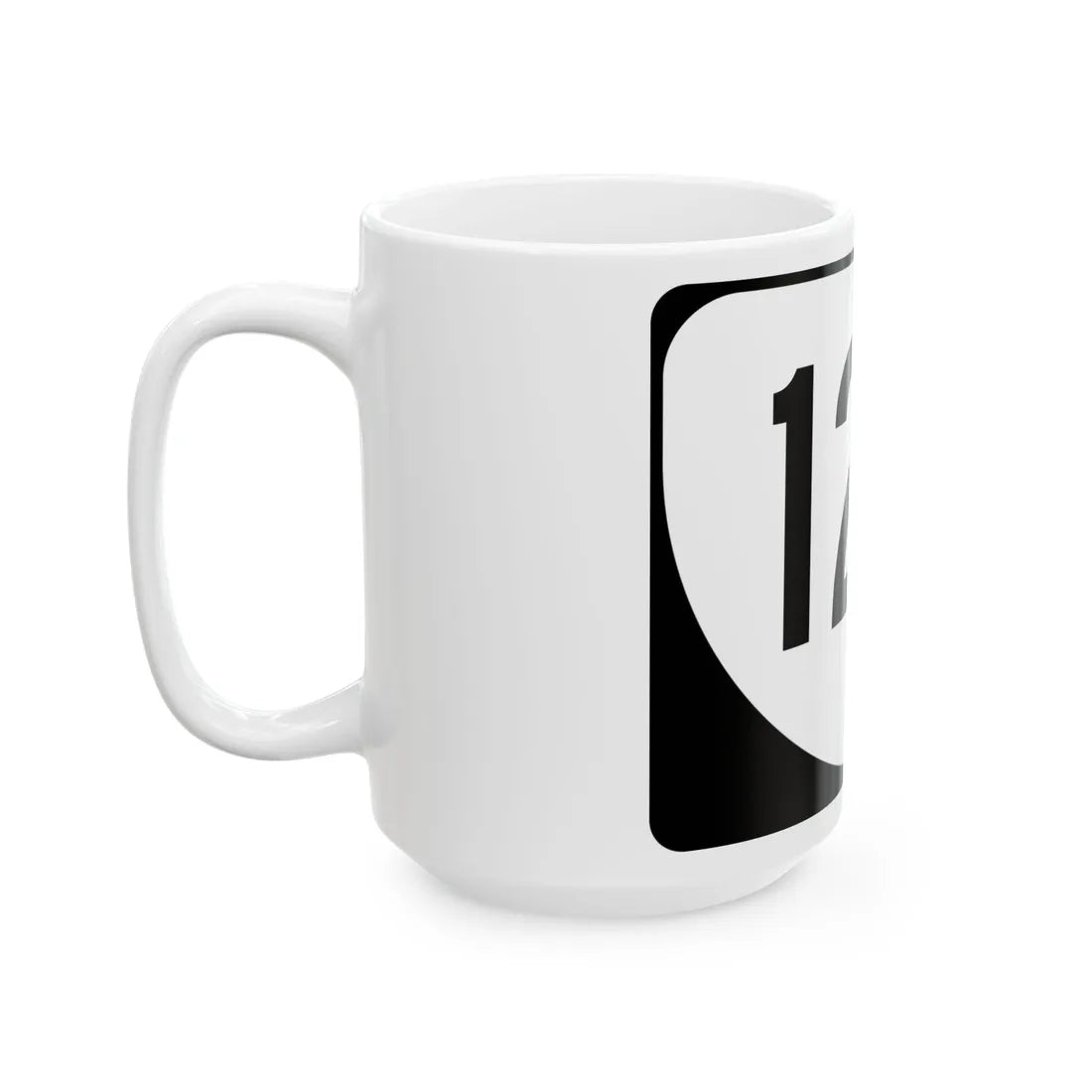 Virginia 122 (Virginia) (Road Sign) White Coffee Mug - Go Mug Yourself
