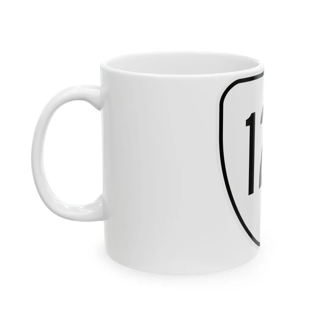 Virginia 124 1956 (Virginia) (Road Sign) White Coffee Mug - Go Mug Yourself