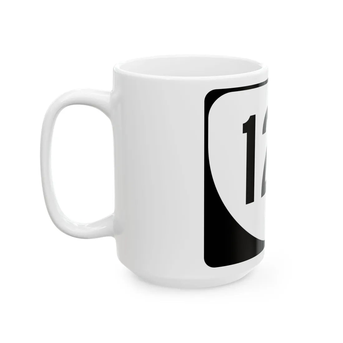 Virginia 127 (Virginia) (Road Sign) White Coffee Mug - Go Mug Yourself