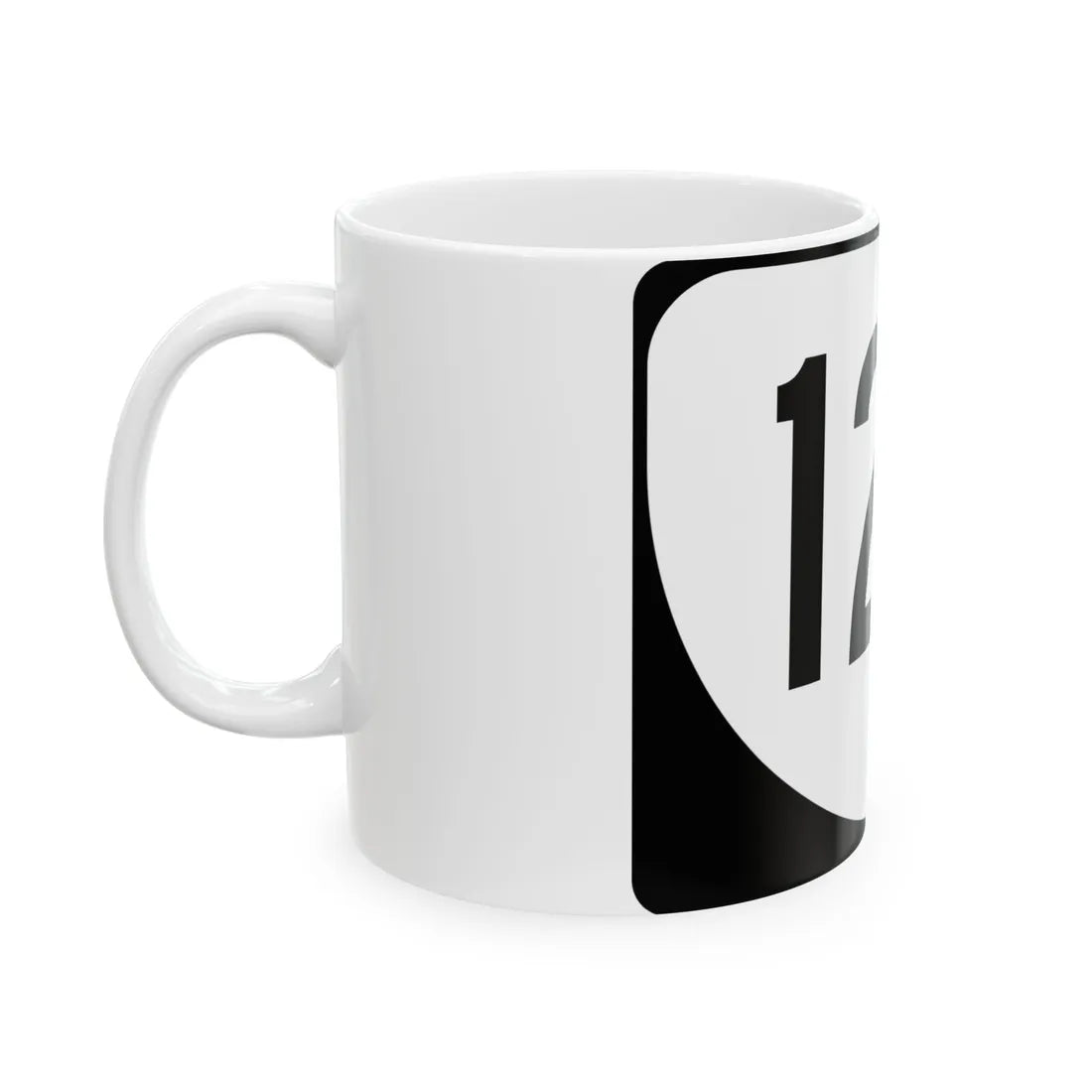 Virginia 128 (Virginia) (Road Sign) White Coffee Mug - Go Mug Yourself