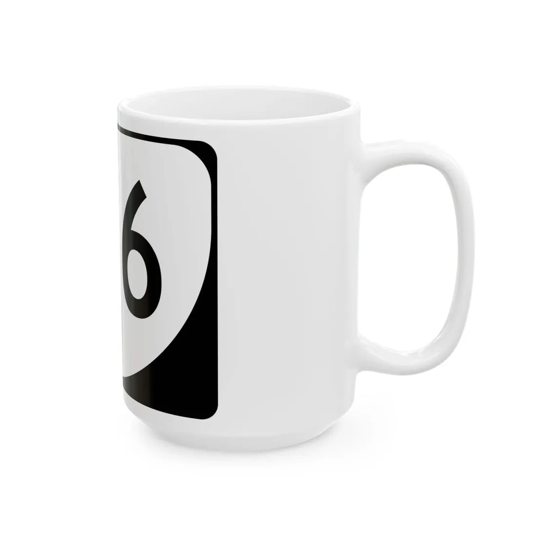 Virginia 136 (Virginia) (Road Sign) White Coffee Mug - Go Mug Yourself