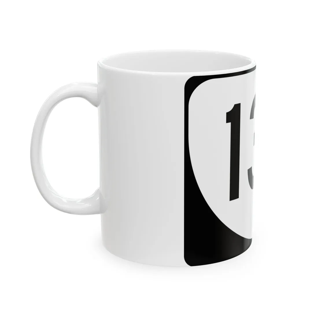 Virginia 137 (Virginia) (Road Sign) White Coffee Mug - Go Mug Yourself