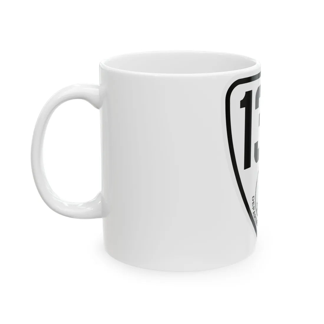 Virginia 139 1924 (Virginia) (Road Sign) White Coffee Mug - Go Mug Yourself