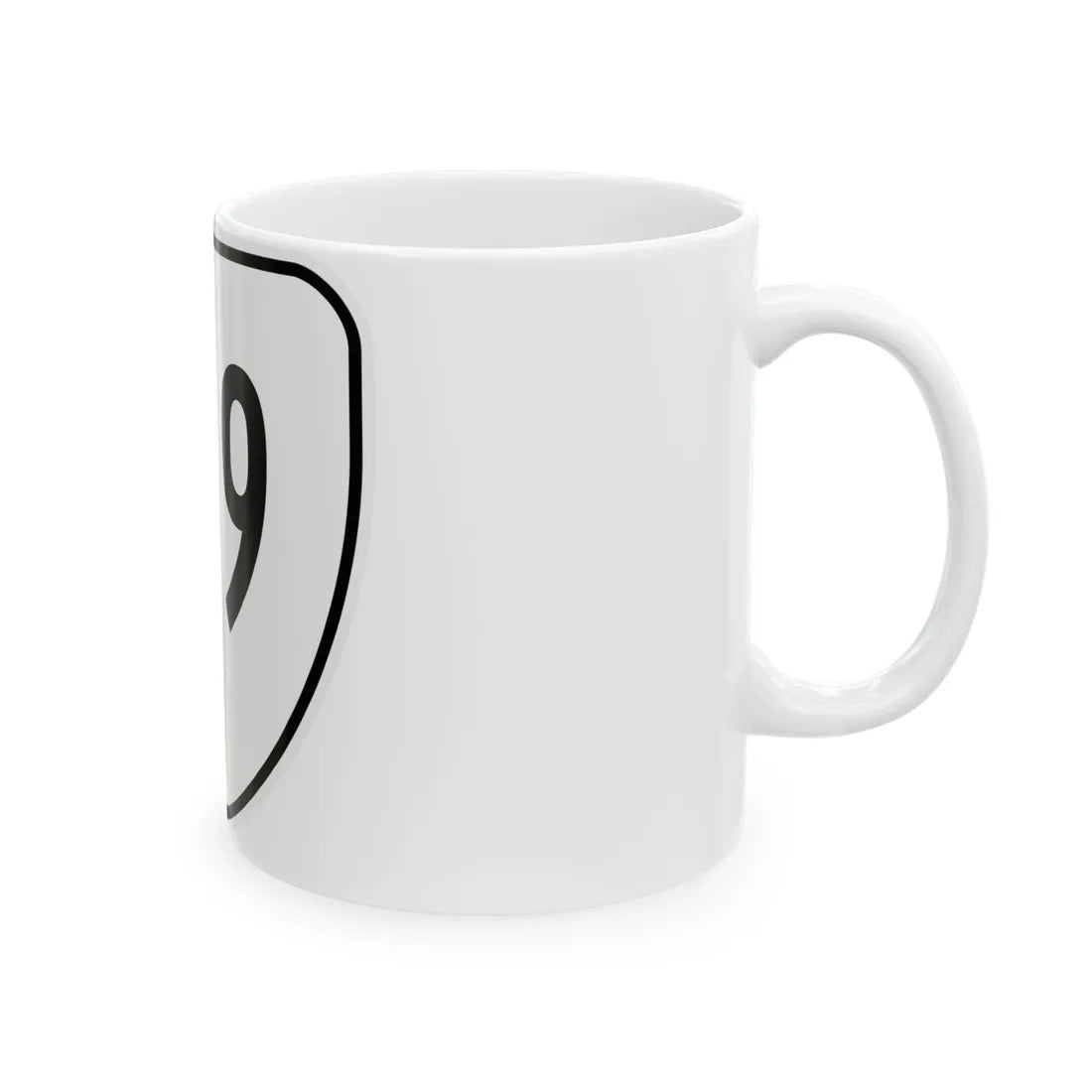 Virginia 139 1956 (Virginia) (Road Sign) White Coffee Mug - Go Mug Yourself