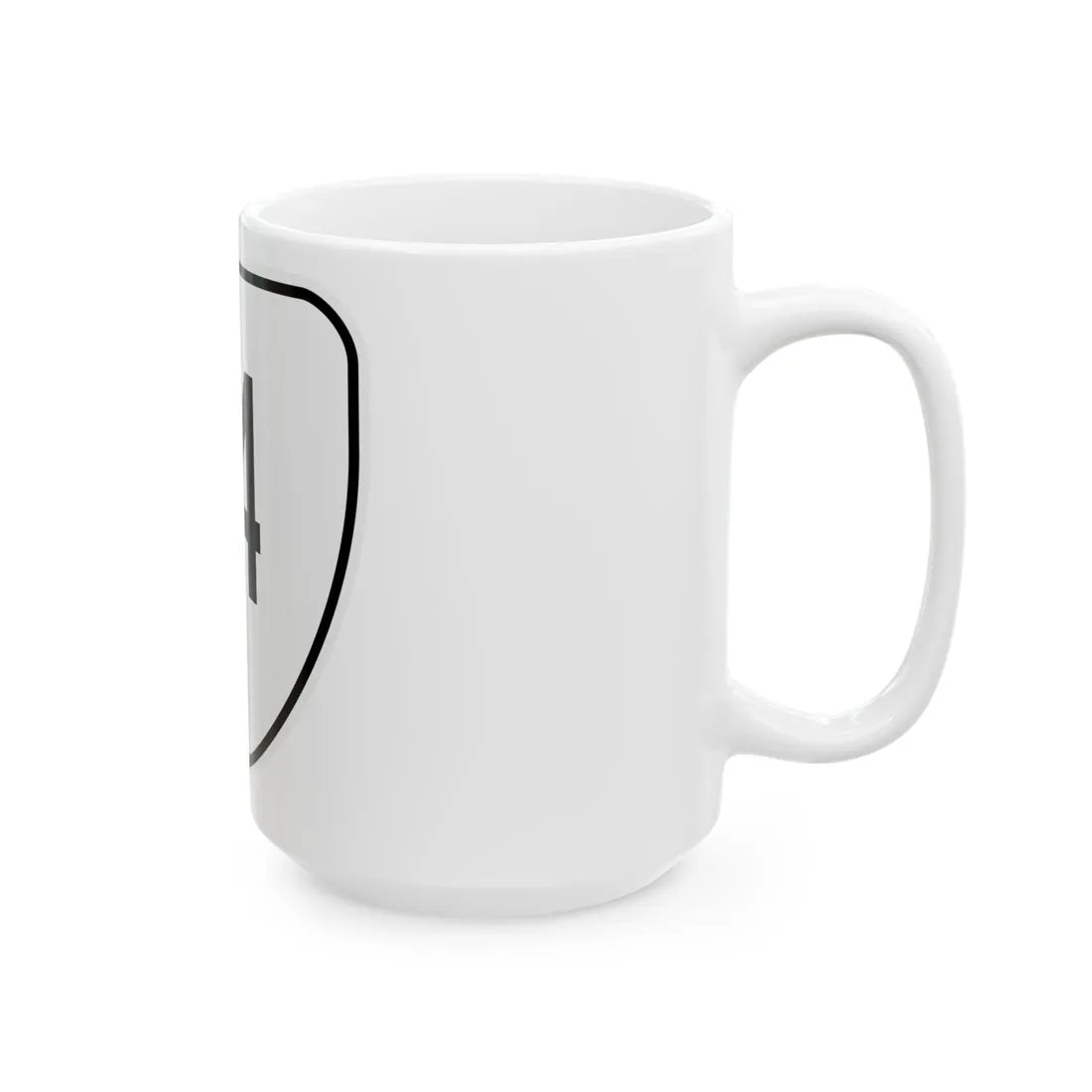 Virginia 14 1956 (Virginia) (Road Sign) White Coffee Mug - Go Mug Yourself