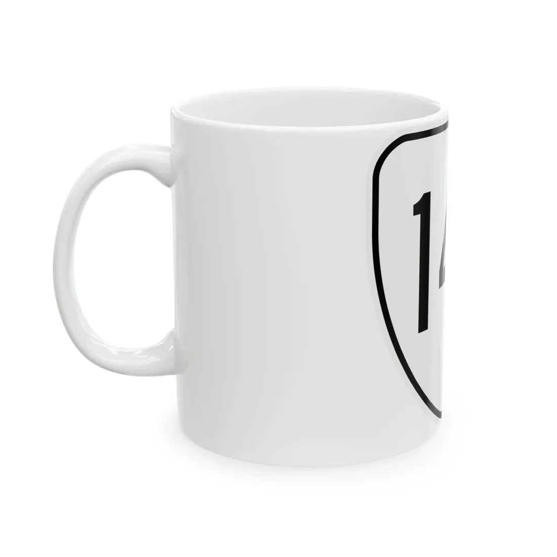 Virginia 140 1956 (Virginia) (Road Sign) White Coffee Mug - Go Mug Yourself