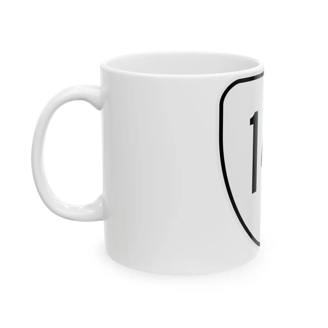 Virginia 141 1956 (Virginia) (Road Sign) White Coffee Mug - Go Mug Yourself
