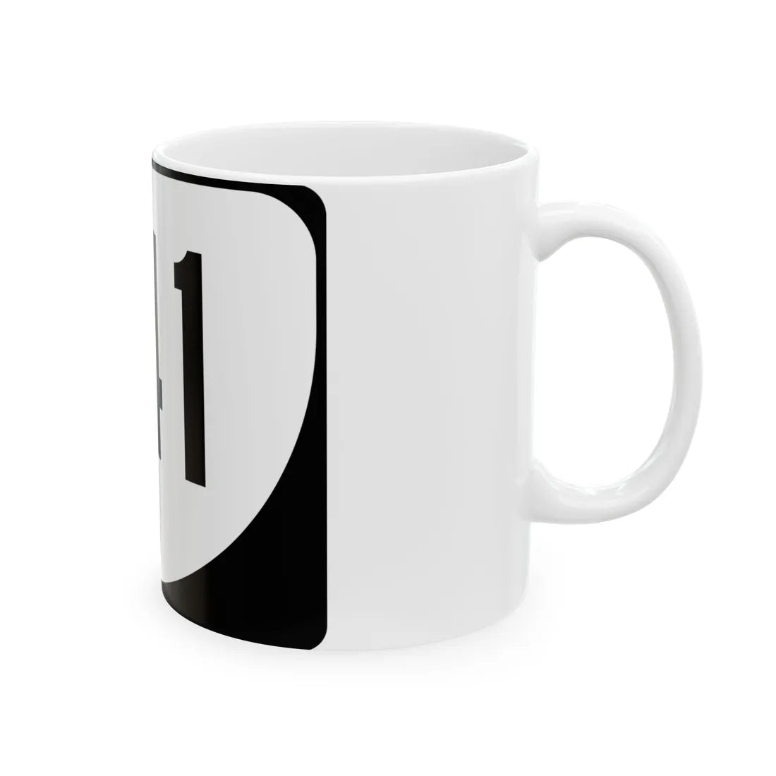 Virginia 141 (Virginia) (Road Sign) White Coffee Mug - Go Mug Yourself
