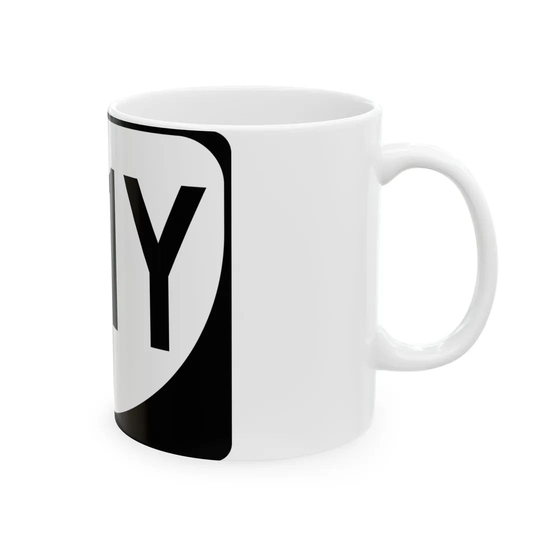 Virginia 141Y (Virginia) (Road Sign) White Coffee Mug - Go Mug Yourself