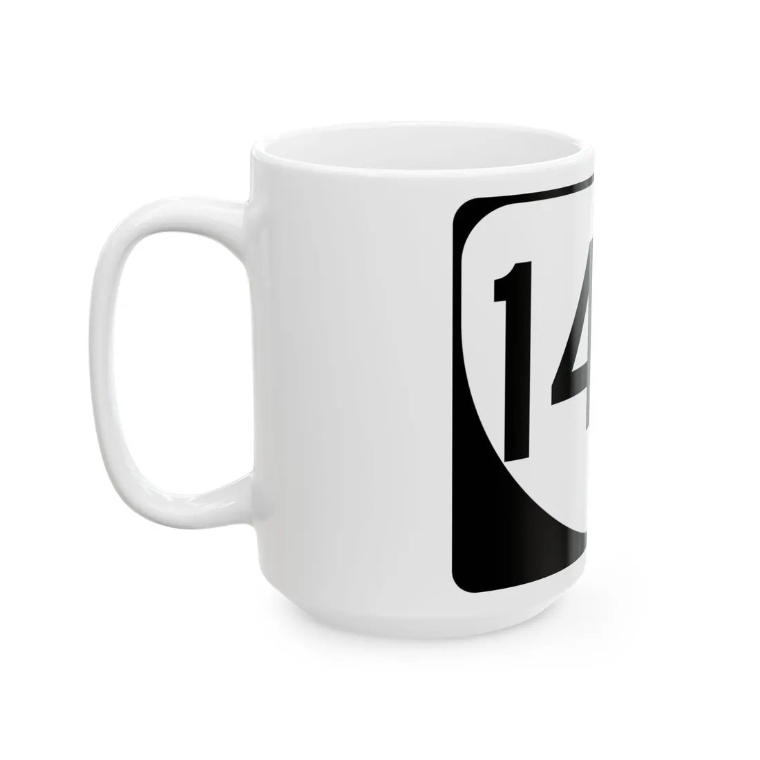 Virginia 141Y (Virginia) (Road Sign) White Coffee Mug - Go Mug Yourself