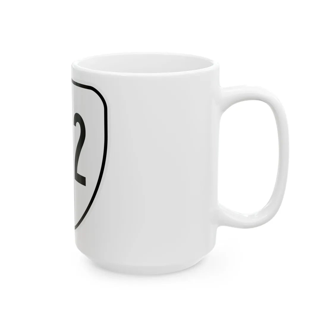 Virginia 142 1956 (Virginia) (Road Sign) White Coffee Mug - Go Mug Yourself