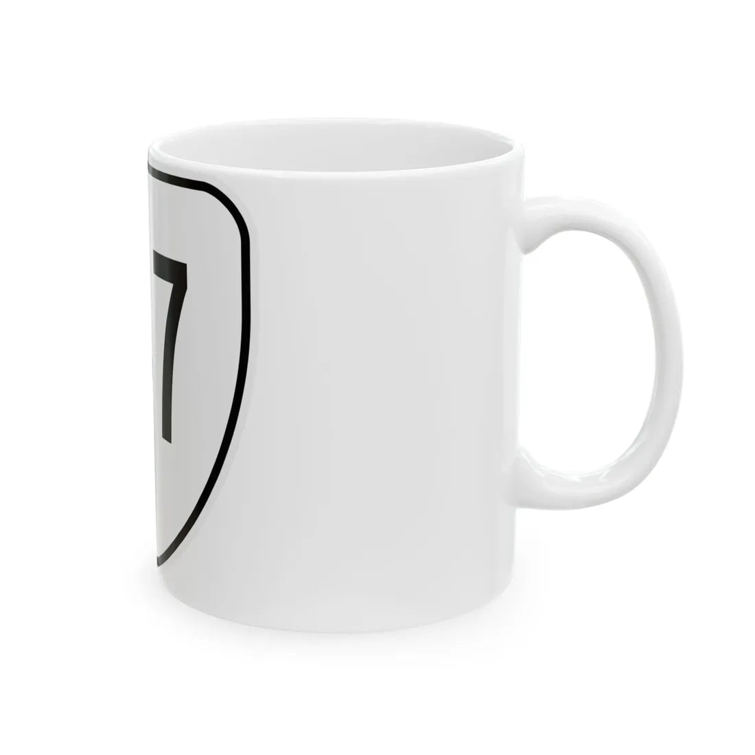 Virginia 147 1956 (Virginia) (Road Sign) White Coffee Mug - Go Mug Yourself
