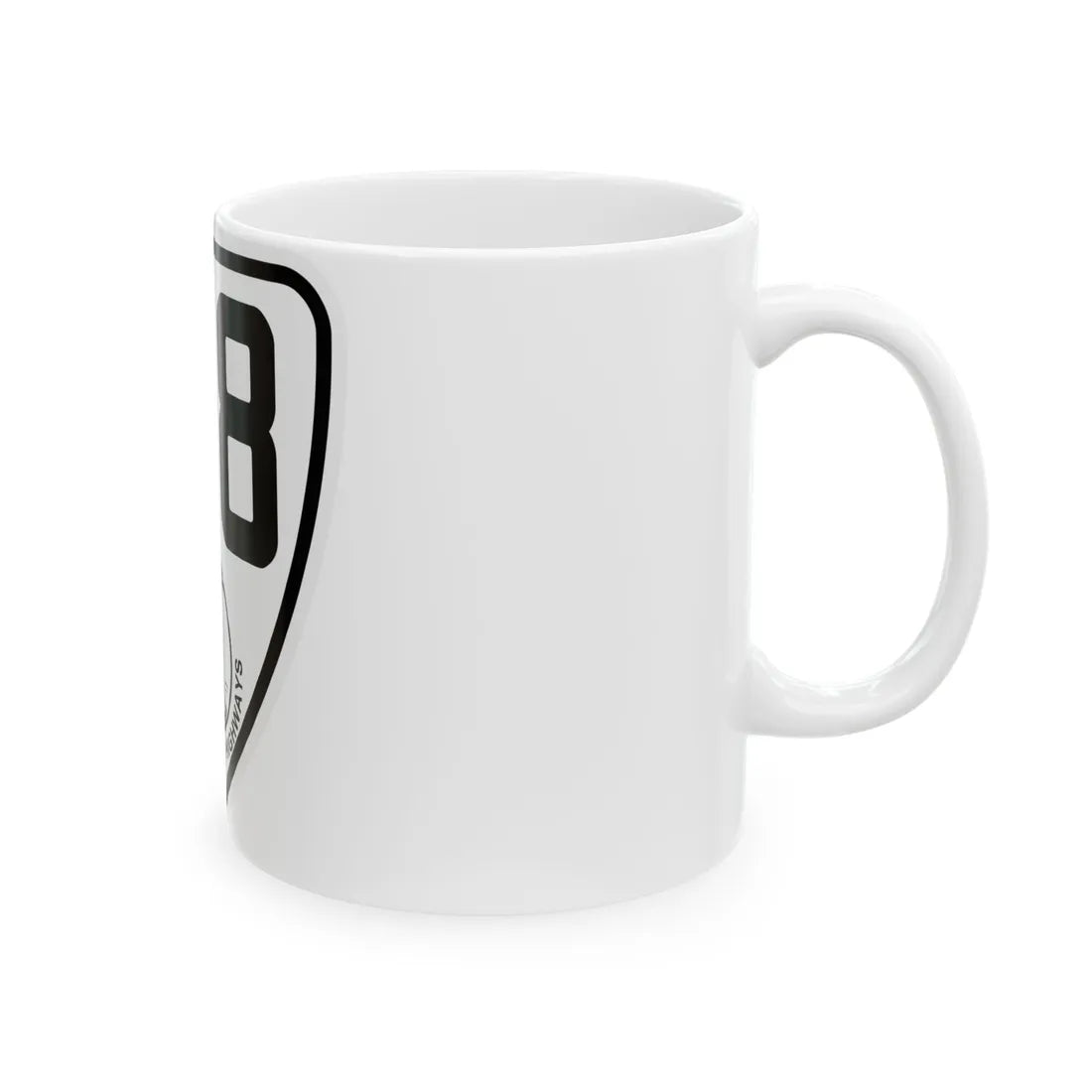 Virginia 148 1924 (Virginia) (Road Sign) White Coffee Mug - Go Mug Yourself